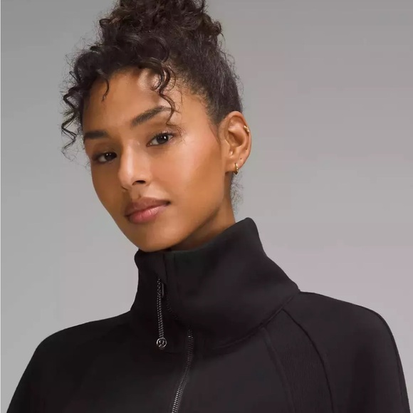 Lululemon Scuba Oversized Funnel Neck Half-Zip Black XS/S - Picture 3 of 12